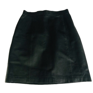 Vintage Wilson’s Black Leather Mini Skirt